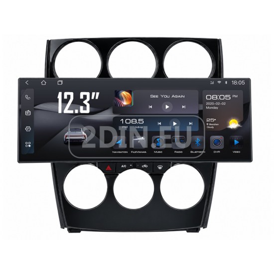 MAZDA 6 - 12.3" МУЛТИМЕДИЯ / Навигация android 16 MAZDA 6 - 12.3" МУЛТИМЕДИЯ / Навигация android 16
